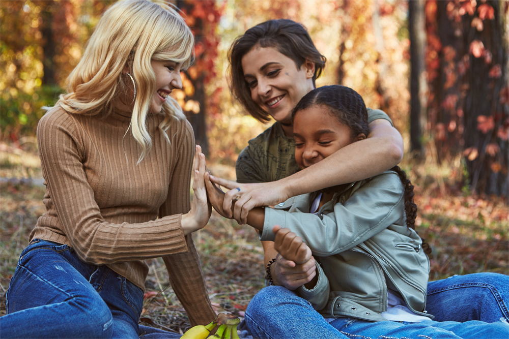 A same-sex couple enjoys time with their daughter after pursuing second parent adoption in Virginia.